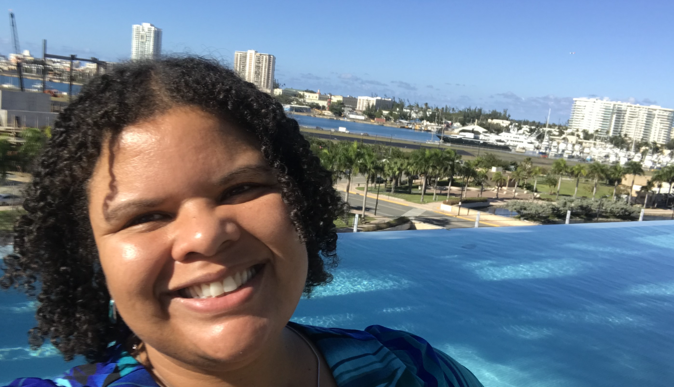 Ashindi Maxton's smiling face